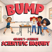 Scientific Inquiry BUMP Science Game - No Prep Grade 7 Review Activity