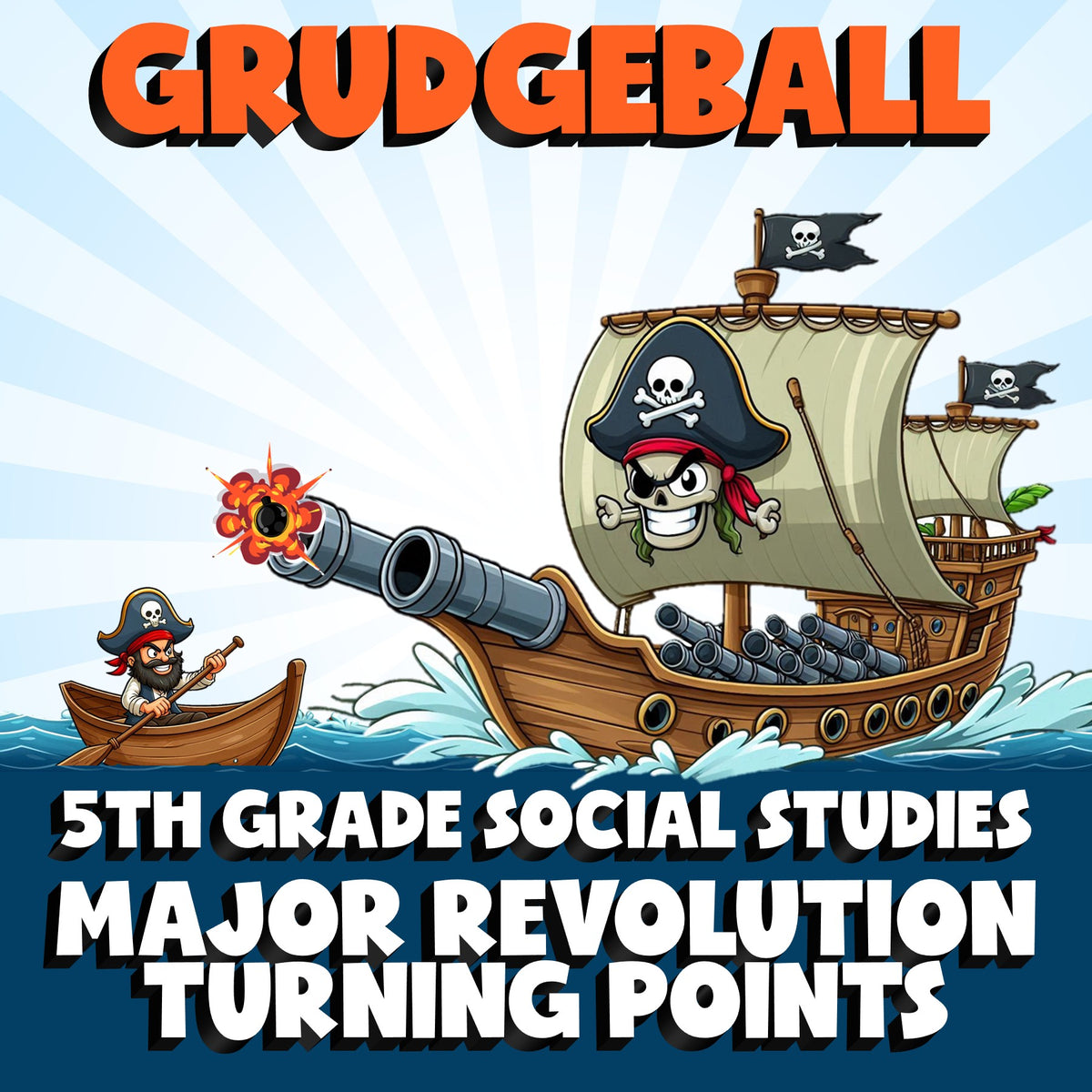 Major Revolution Turning Points GRUDGEBALL Socials Game - No Prep Grade 5 Review