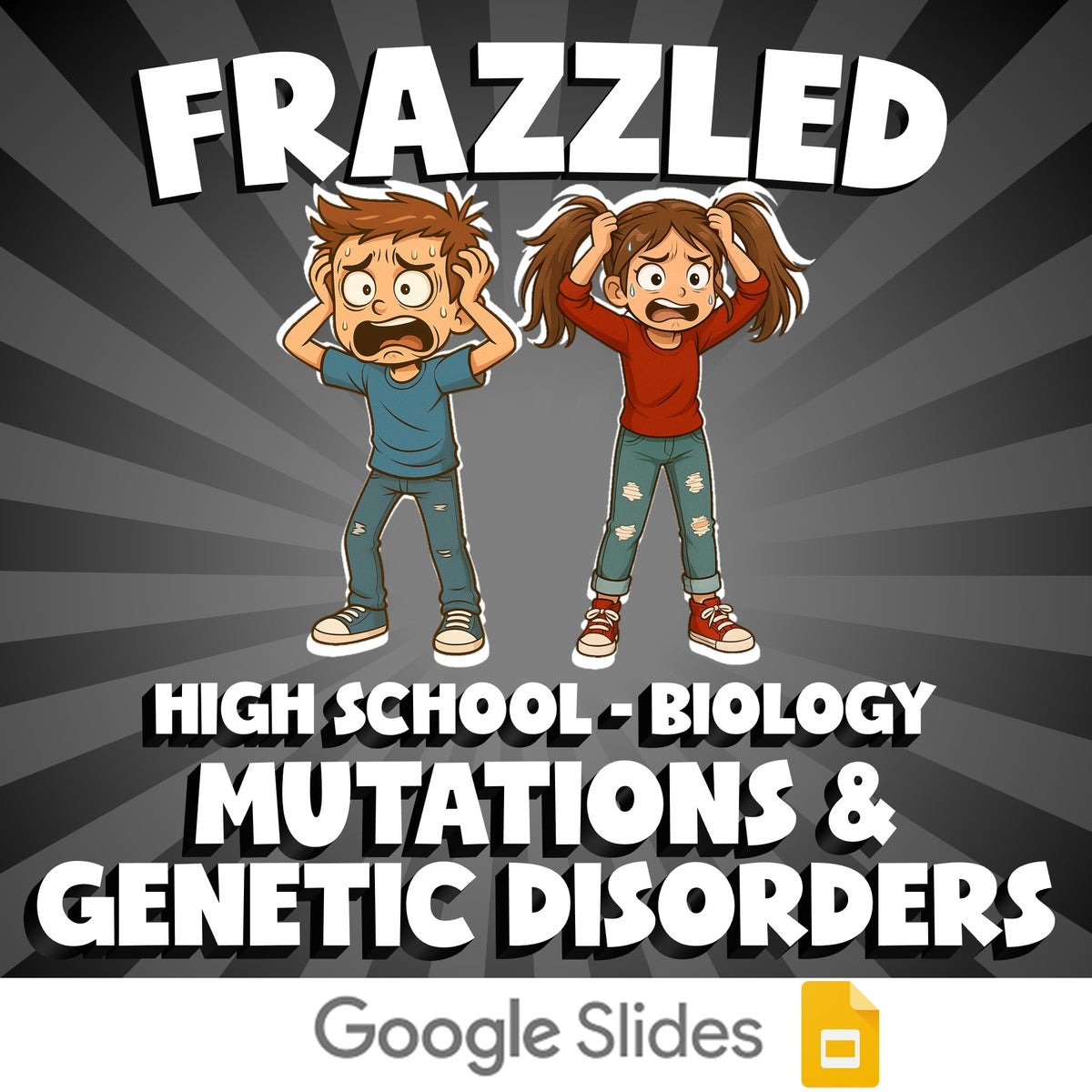 Mutations & Genetic Disorders FRAZZLED Science Game - No Prep Biology Review