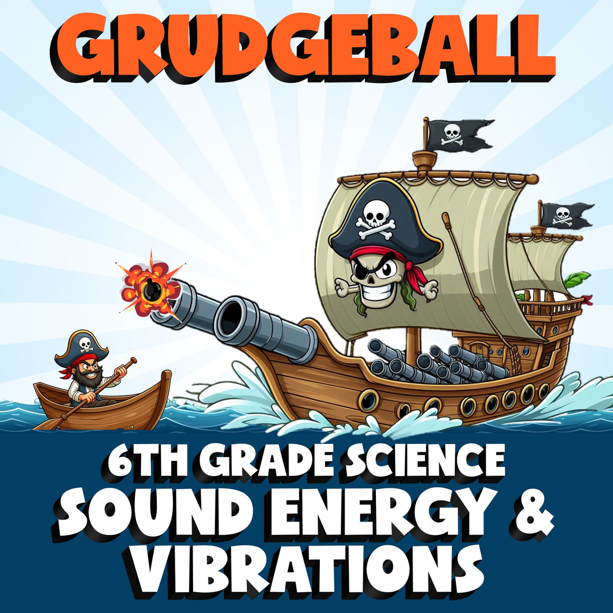 Sound Energy & Vibrations GRUDGEBALL Science Game - No Prep Grade 6 Review