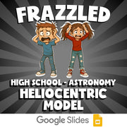 Heliocentric Model FRAZZLED Science Game - No Prep Astronomy Review Activity