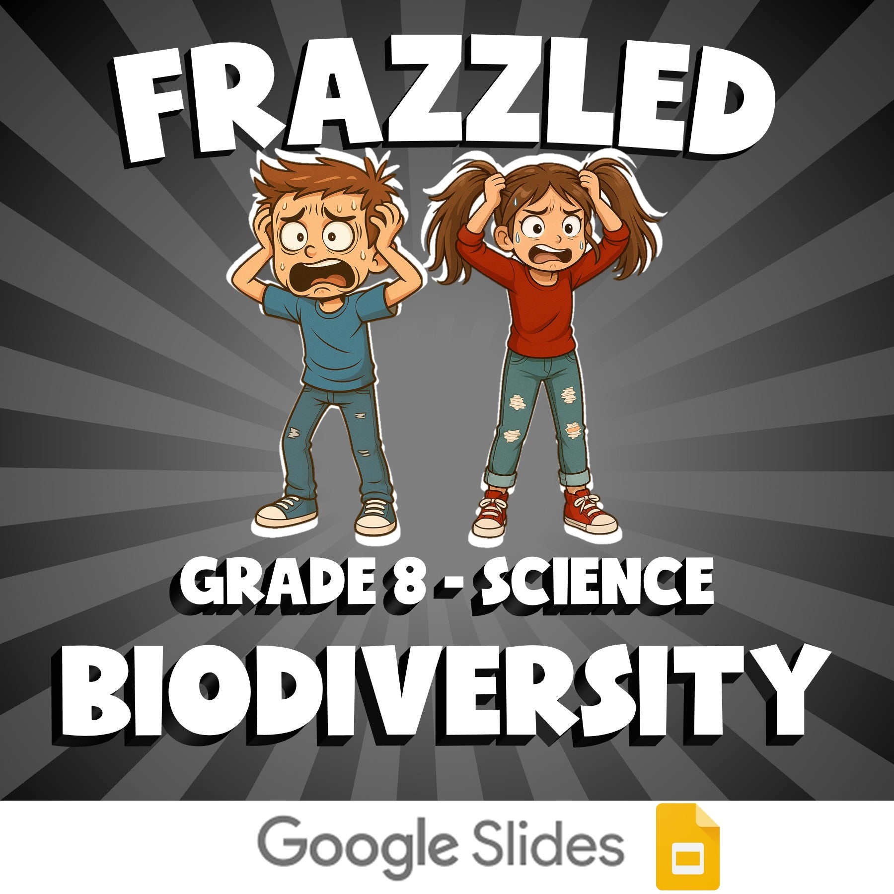 Biodiversity FRAZZLED Science Game - No Prep Grade 8 Review Activity