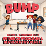 Evidence Precision & Representativeness BUMP ELA Game - No Prep Grade 11 Review
