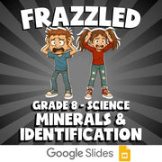 Minerals & Identification FRAZZLED Science Game - No Prep Grade 8 Review