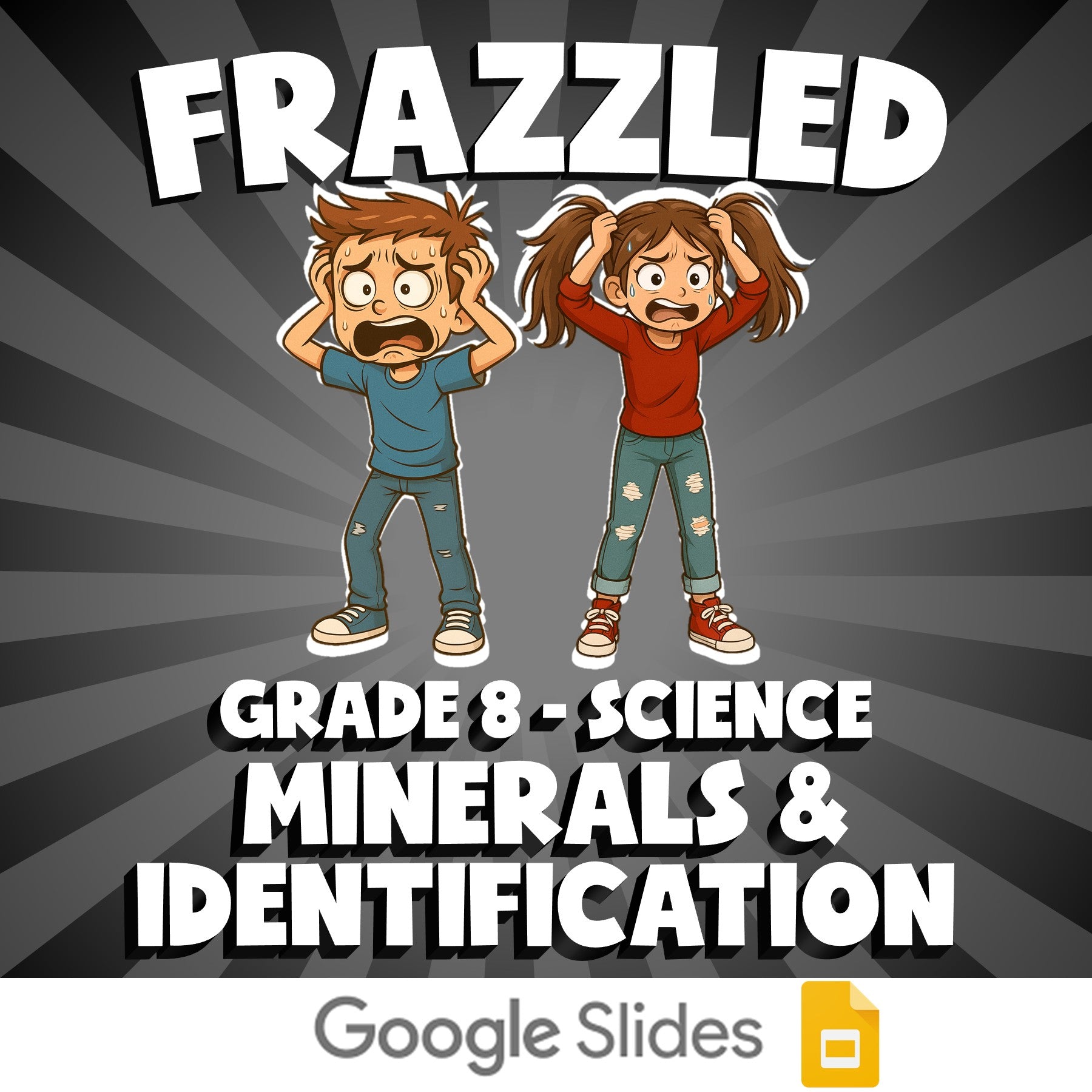 Minerals & Identification FRAZZLED Science Game - No Prep Grade 8 Review
