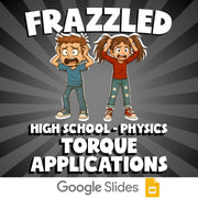 Torque Applications FRAZZLED Science Game - No Prep Physics Review Activity