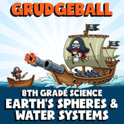 Earth’s Spheres & Water Systems GRUDGEBALL Science Game - No Prep Grade 8 Review