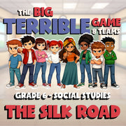 The Silk Road BIG TERRIBLE GAME - No Prep Grade 6 Socials Review Activity