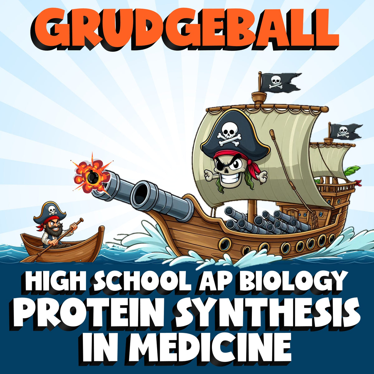 Protein Synthesis in Medicine GRUDGEBALL Science Game - No Prep AP Biology
