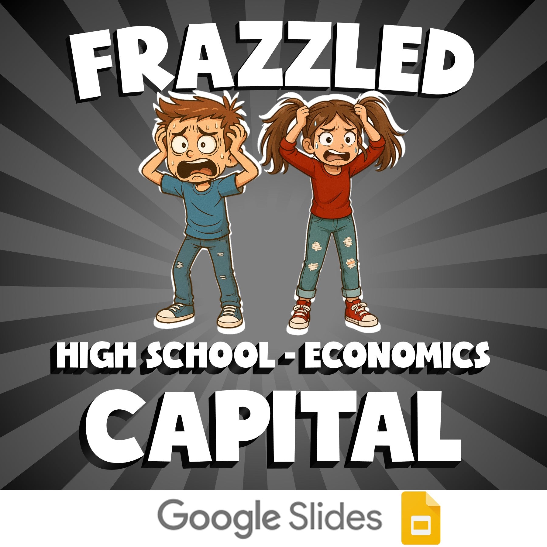 Capital FRAZZLED Economics Game - No Prep Review Activity