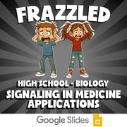 Signaling in Medicine Applications FRAZZLED Science Game - No Prep Biology