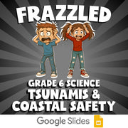 Tsunamis & Coastal Safety FRAZZLED Science Game - No Prep Grade 6 Review