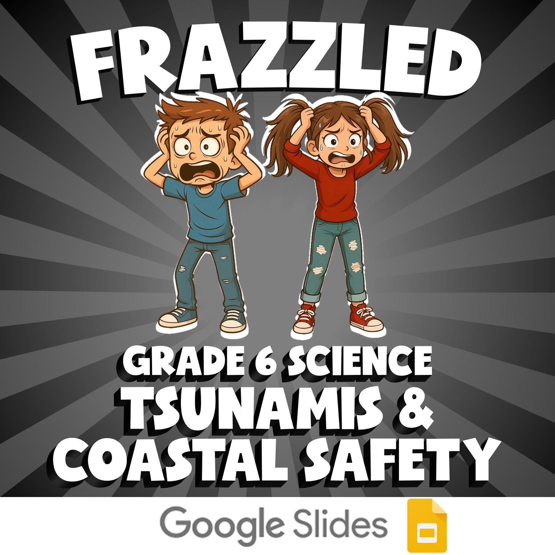 Tsunamis & Coastal Safety FRAZZLED Science Game - No Prep Grade 6 Review