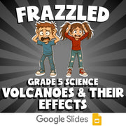 Volcanoes & Their Effects FRAZZLED Science Game - No Prep Grade 5 Review