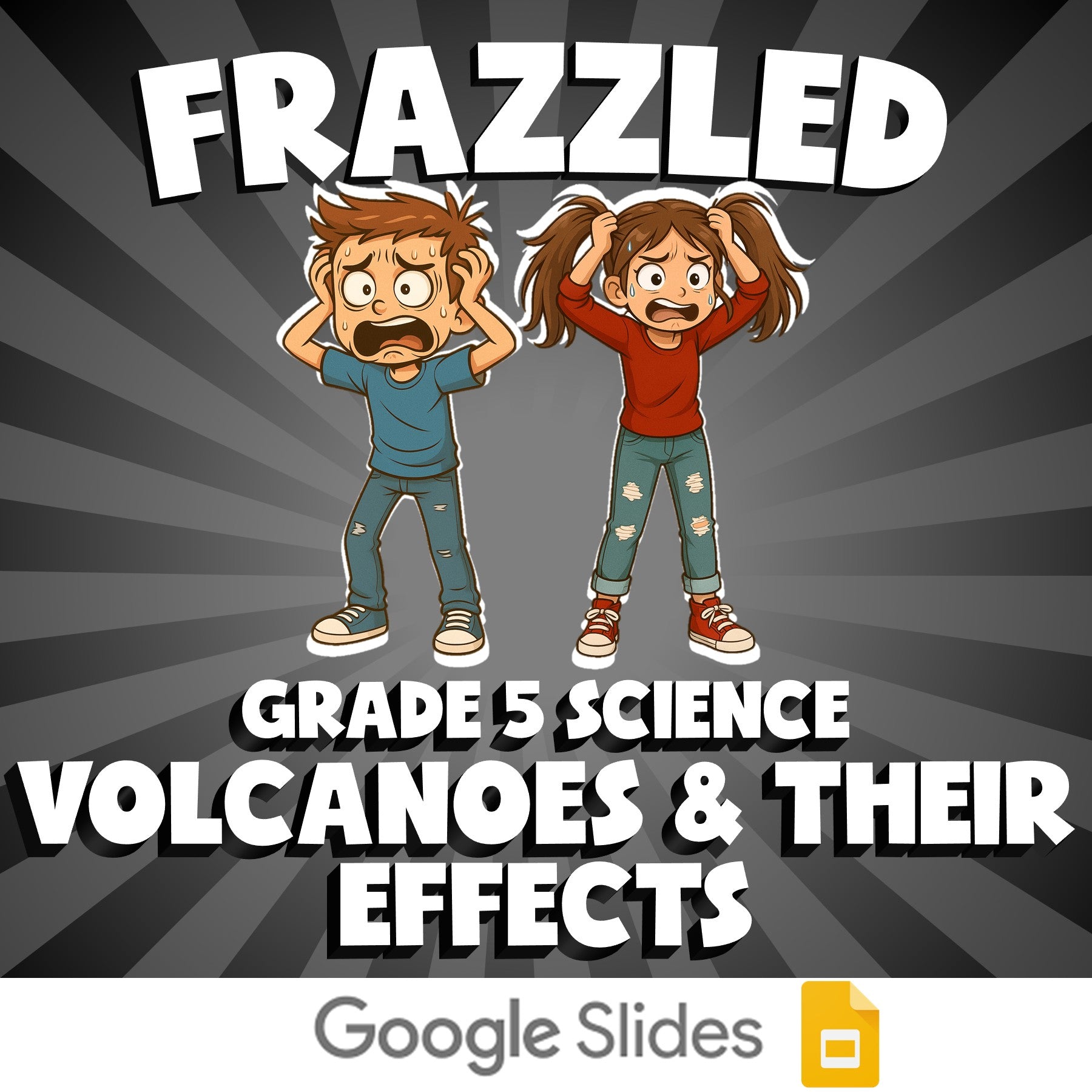 Volcanoes & Their Effects FRAZZLED Science Game - No Prep Grade 5 Review