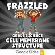 Cell Membrane Structure FRAZZLED Science Game - No Prep Grade 7 Review Activity