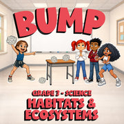 Habitats & Ecosystems BUMP Science Game - No Prep Grade 3 Review Activity