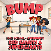 Red Giants & Supergiants BUMP Science Game - No Prep Astronomy Review Activity