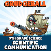 Scientific Communication GRUDGEBALL Science Game - No Prep Grade 9 Review