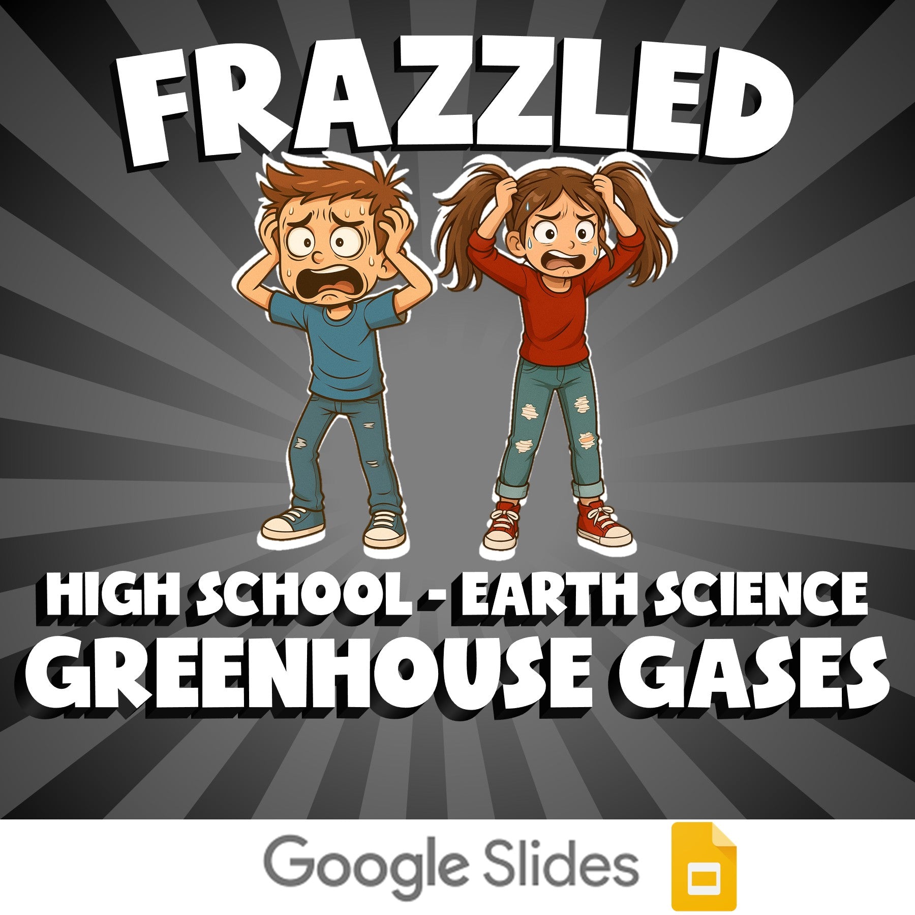 Greenhouse Gases FRAZZLED Game - No Prep Earth Science Review Activity
