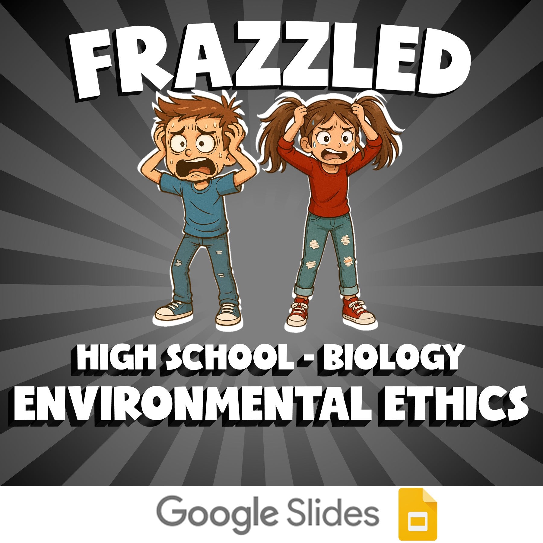 Environmental Ethics FRAZZLED Science Game - No Prep Biology Review Activity