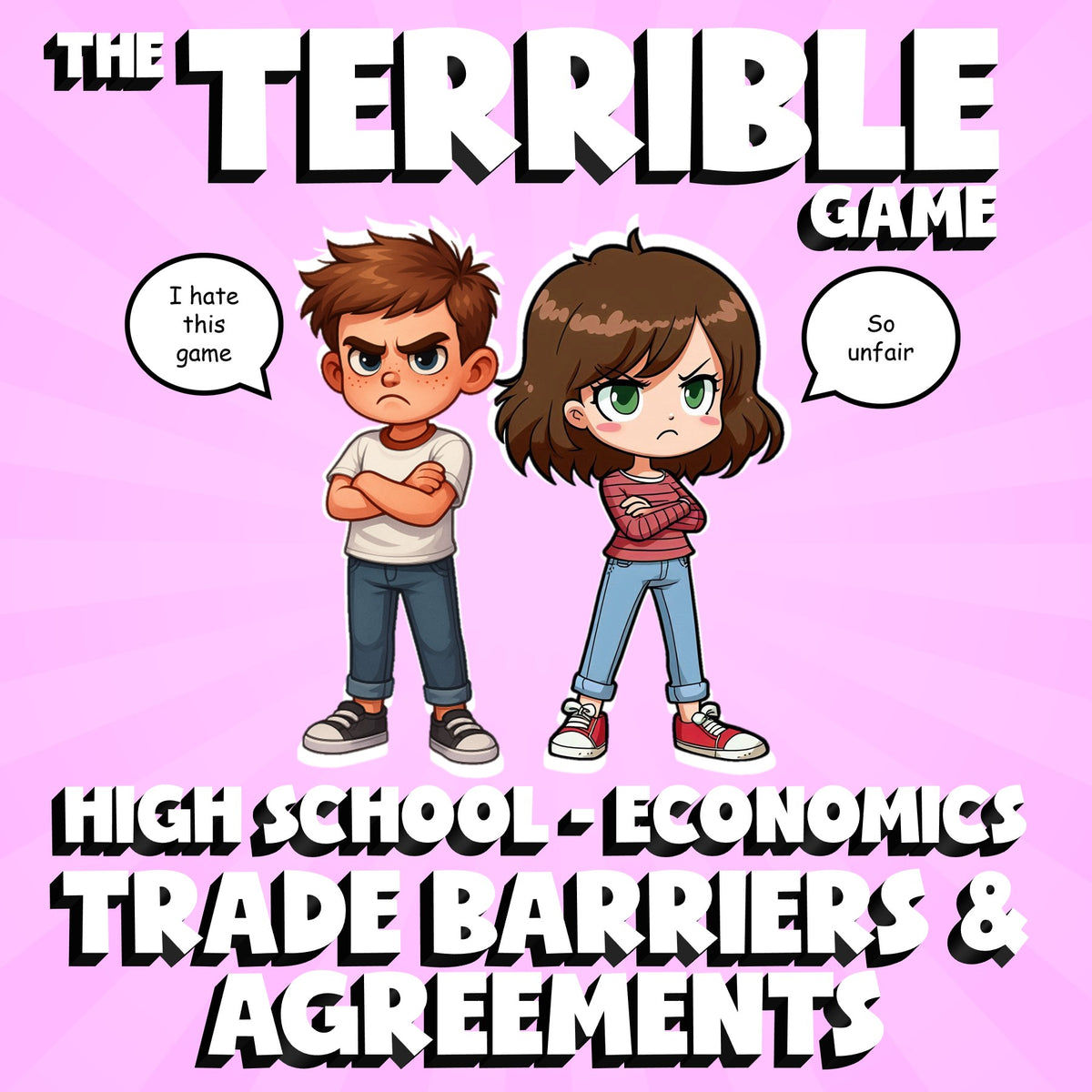 Trade Barriers & Agreements THE TERRIBLE GAME - No Prep Economics Review