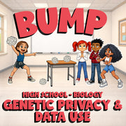 Genetic Privacy & Data Use BUMP Science Game - No Prep Biology Review Activity