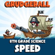 Speed GRUDGEBALL Science Game - No Prep Grade 8 Review Activity
