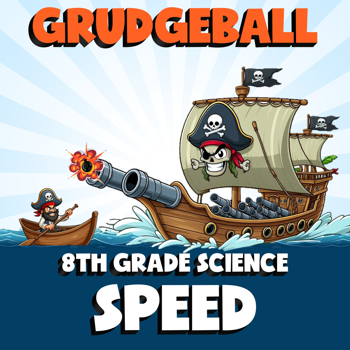 Speed GRUDGEBALL Science Game - No Prep Grade 8 Review Activity