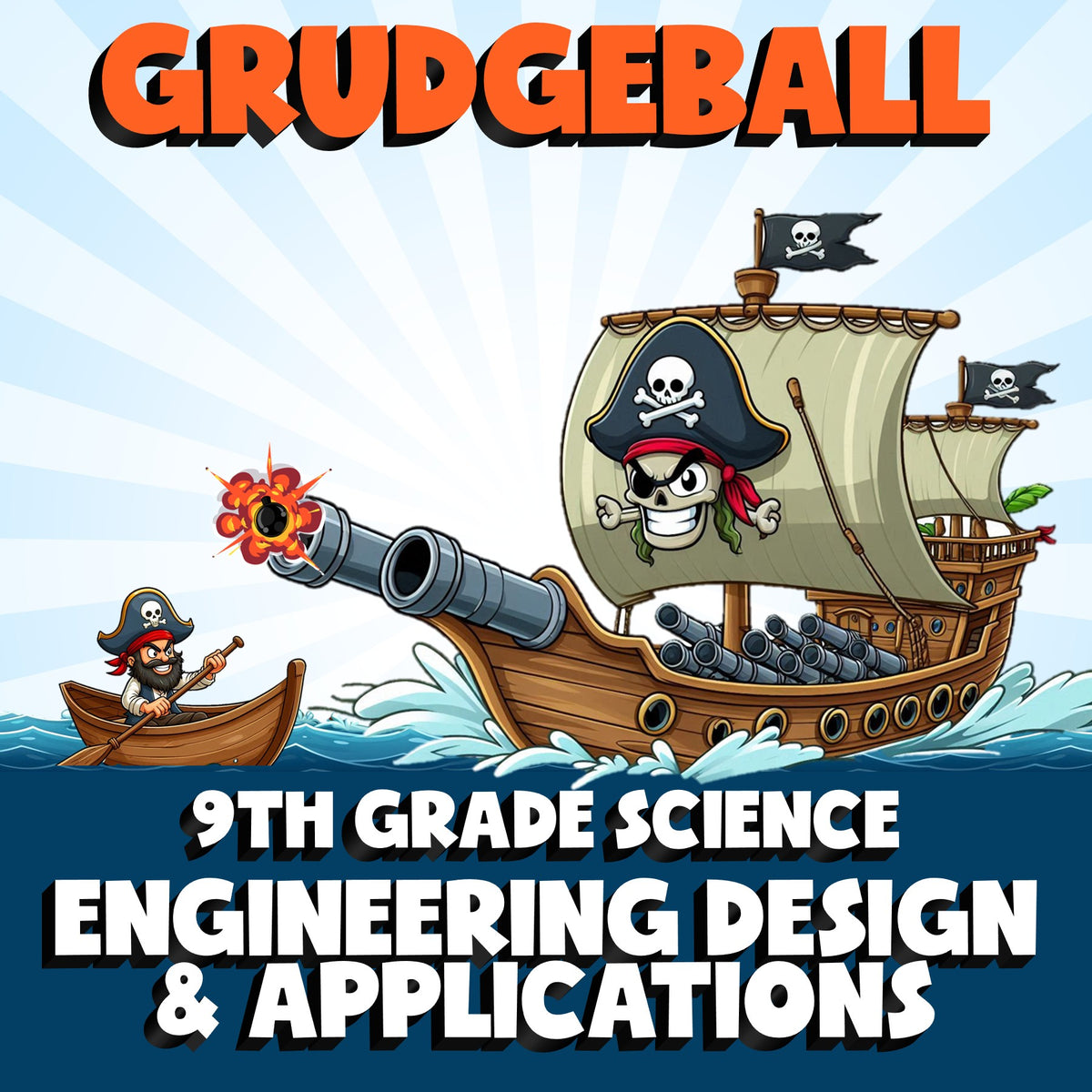 Engineering Design & Applications GRUDGEBALL Science Game - No Prep Grade 9