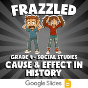 Cause & Effect in History FRAZZLED Socials Game - No Prep Grade 4 Review
