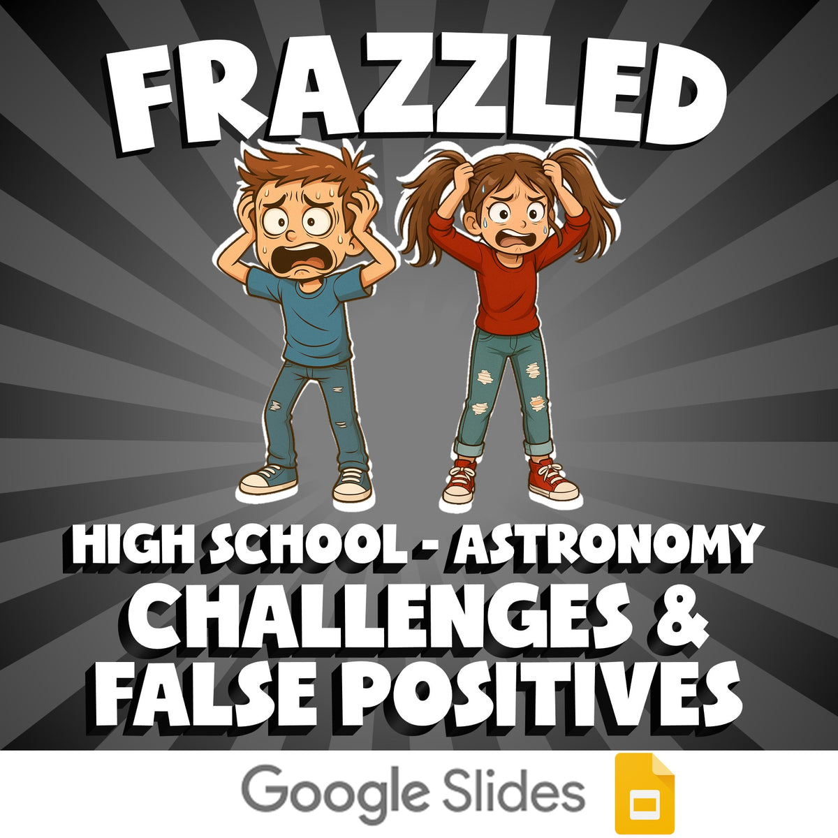 Challenges & False Positives FRAZZLED Science Game - No Prep Astronomy Review