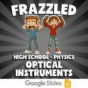 Optical Instruments FRAZZLED Science Game - No Prep Physics Review Activity