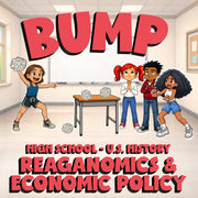 Reaganomics & Economic Policy BUMP U.S. History Game - No Prep Review Activity