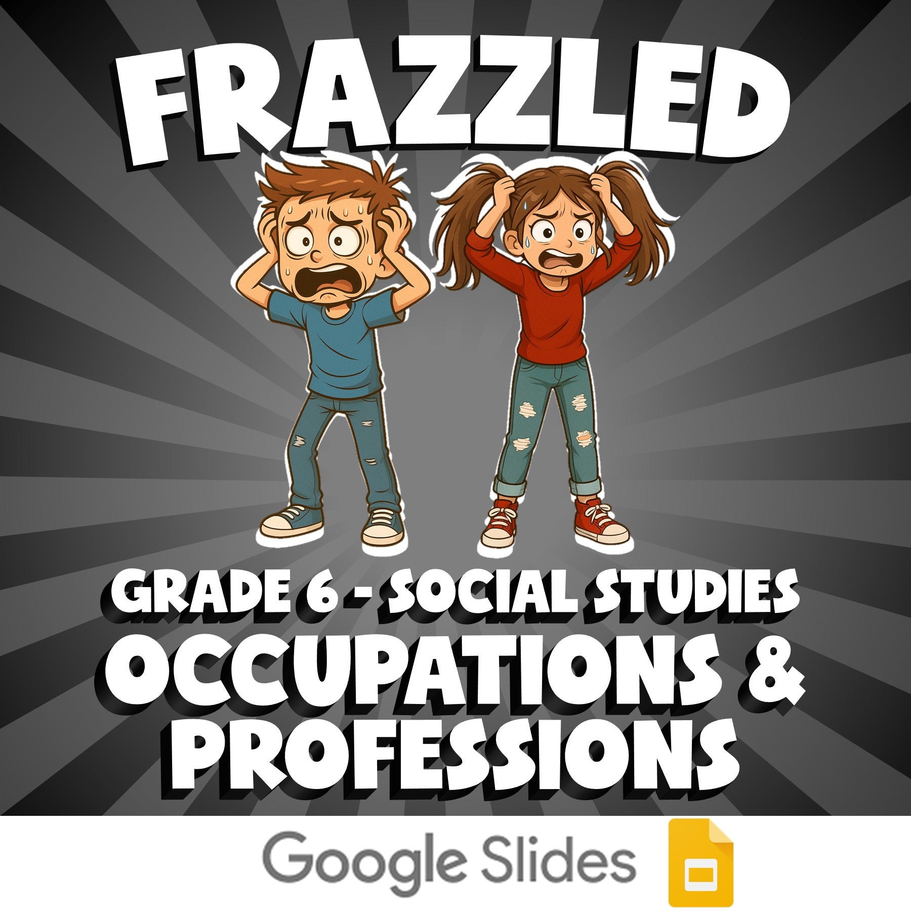 Occupations & Professions FRAZZLED Socials Game - No Prep Grade 6 Review