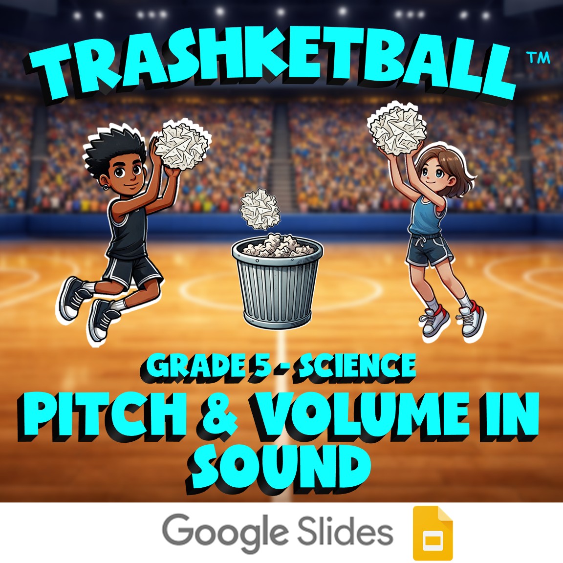 Pitch & Volume in Sound TRASHKETBALL Science Game - No Prep Grade 5 Review