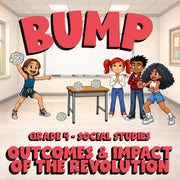 Outcomes & Impact of the Revolution BUMP Socials Game - No Prep Grade 4 Review