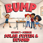 Solar System & Beyond BUMP Science Game - No Prep Grade 7 Review Activity