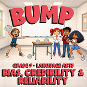 Bias, Credibility & Reliability BUMP ELA Game - No Prep Grade 9 Review Activity