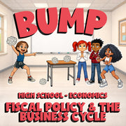 Fiscal Policy & the Business Cycle BUMP Economics Game - No Prep Review Activity