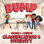 Classification & Diversity BUMP Science Game - No Prep Grade 6 Review Activity