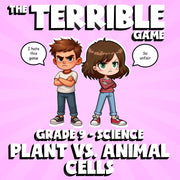Plant vs. Animal Cells THE TERRIBLE GAME - No Prep Grade 9 Science Review