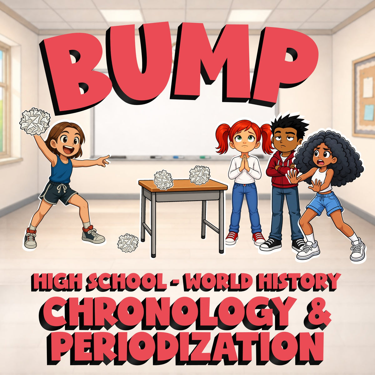 Chronology & Periodization BUMP Game - No Prep World History Review Activity