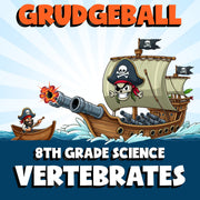 Vertebrates GRUDGEBALL Science Game - No Prep Grade 8 Review Activity