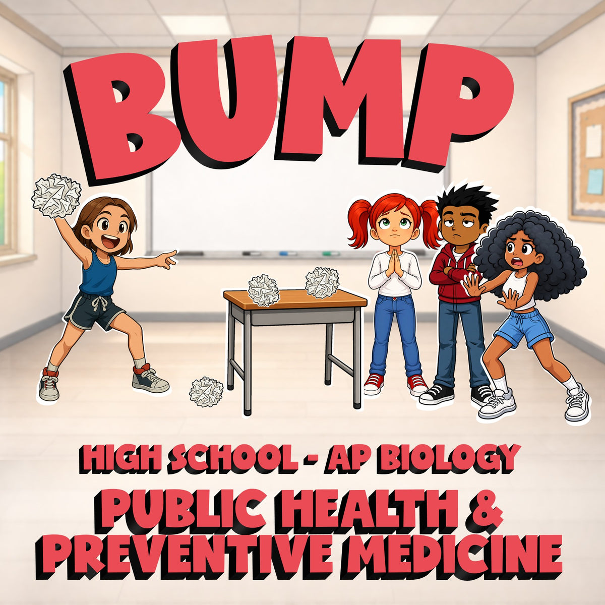 Public Health & Preventive Medicine BUMP Science Game - No Prep AP Biology