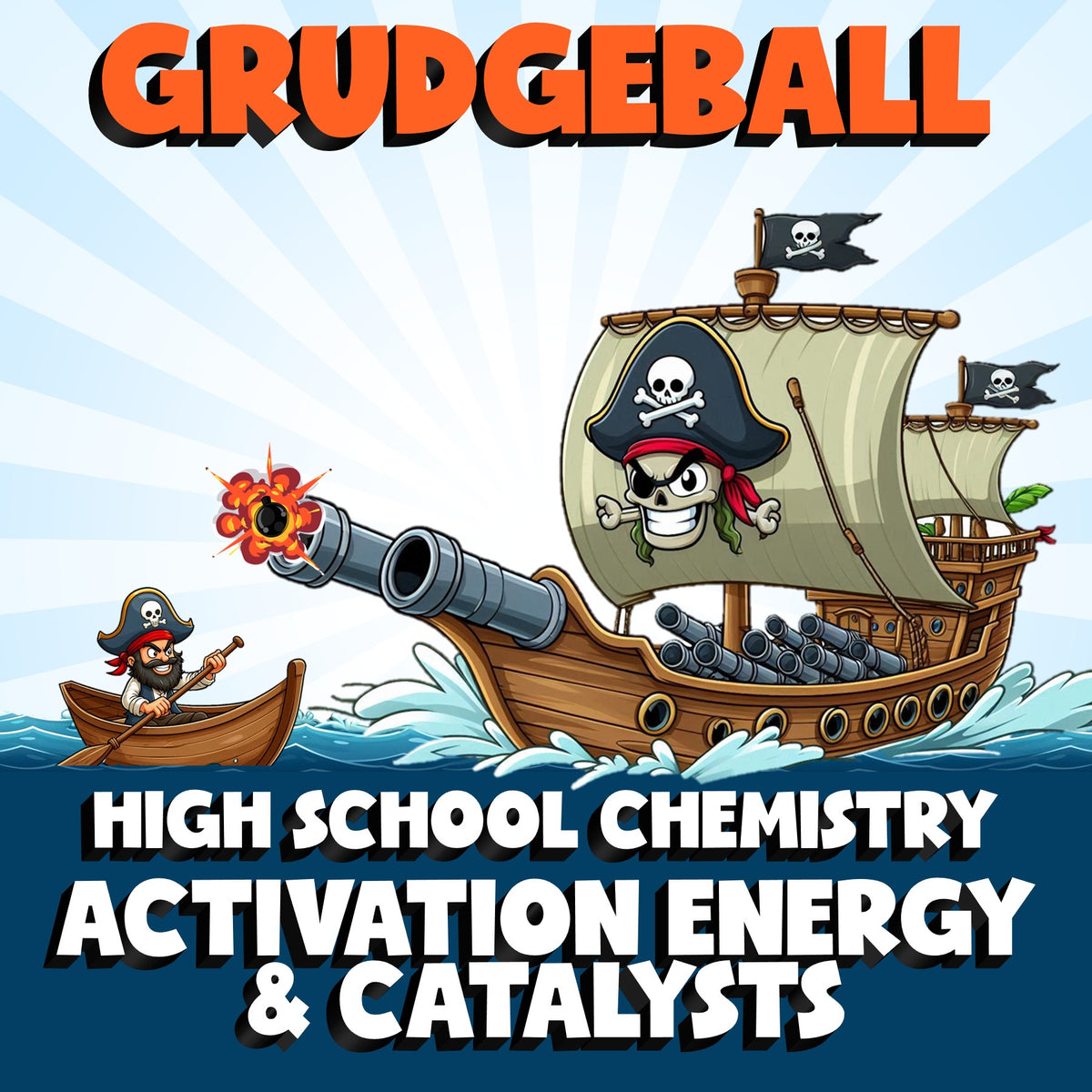 Activation Energy & Catalysts GRUDGEBALL Science Game - No Prep Chemistry Review