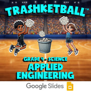 Applied Engineering TRASHKETBALL Science Game - No Prep Grade 4 Review Activity