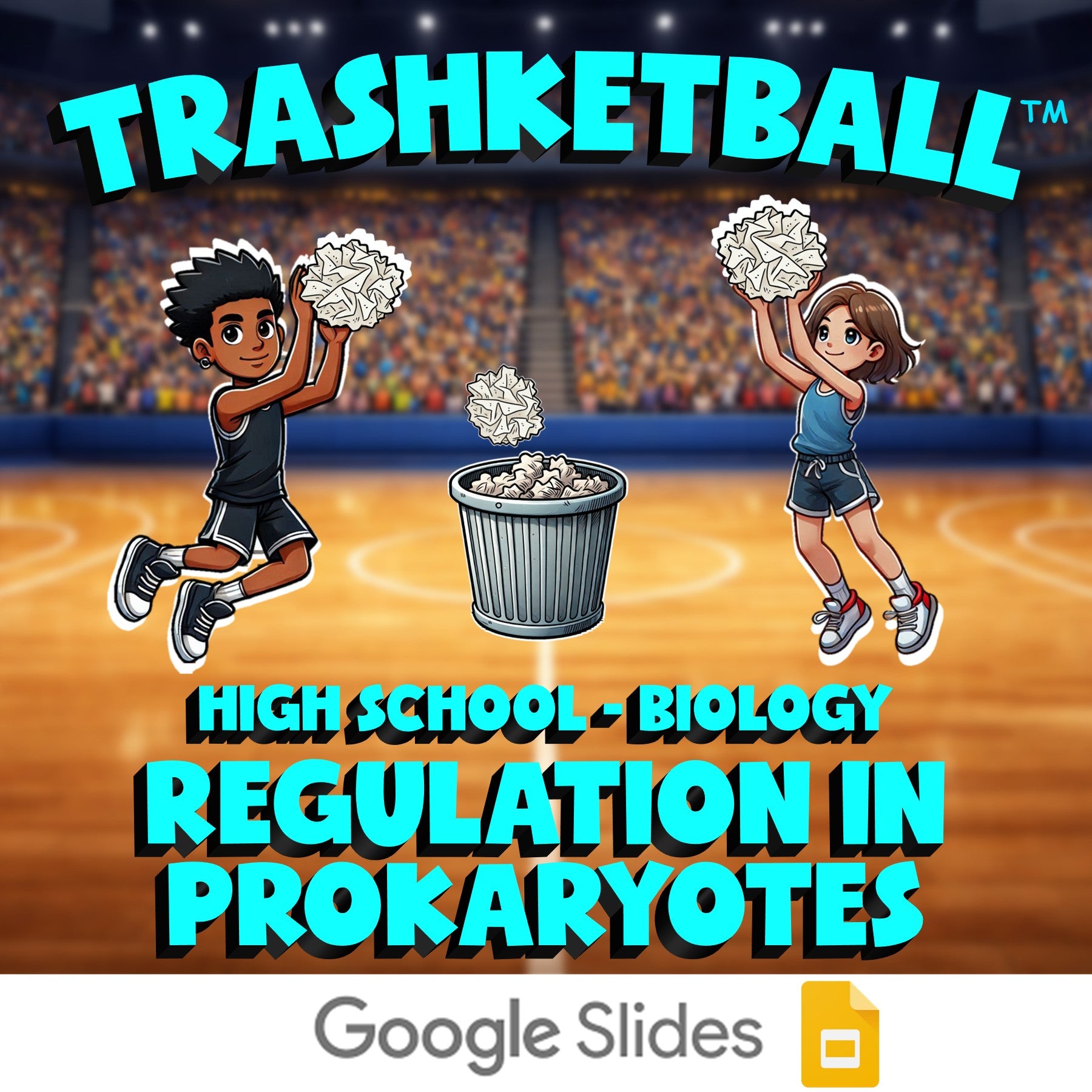 Regulation in Prokaryotes TRASHKETBALL Science Game - No Prep Biology Review