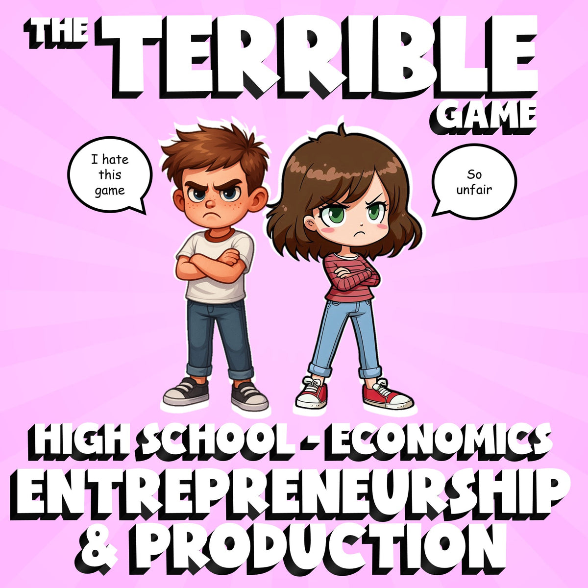 Entrepreneurship & Production THE TERRIBLE GAME - No Prep Economics Review