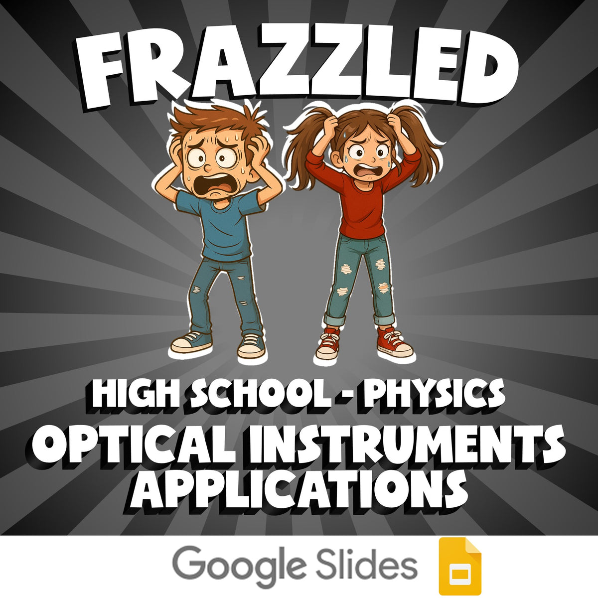 Optical Instruments Applications FRAZZLED Science Game - No Prep Physics Review